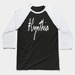 Cynthia design Baseball T-Shirt